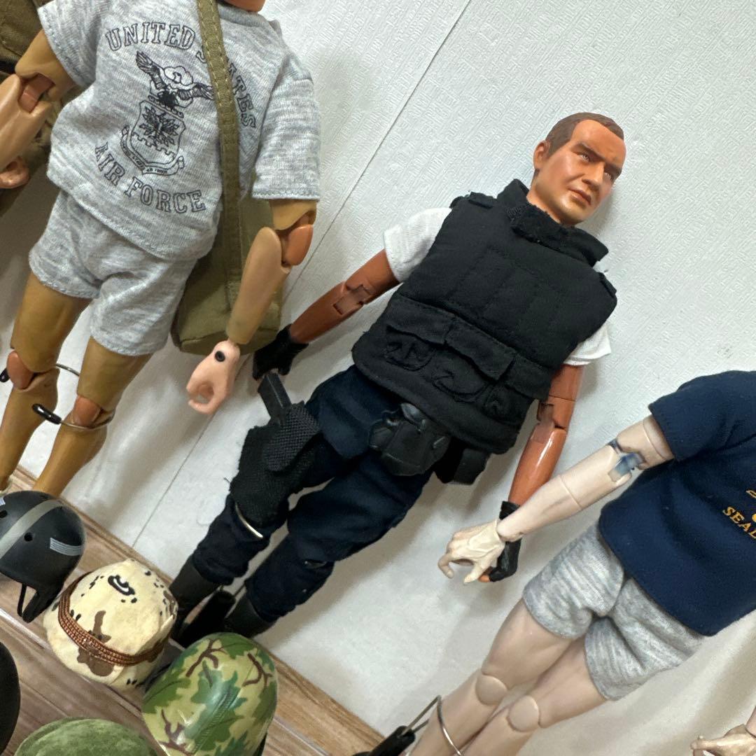 ミリタリー G.I.JOE HOT TOYフィギュアジャンクまとめ売りセット