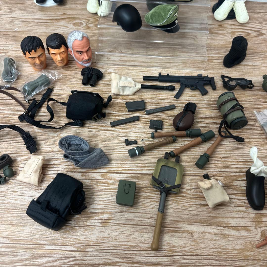 ミリタリー G.I.JOE HOT TOYフィギュアジャンクまとめ売りセット