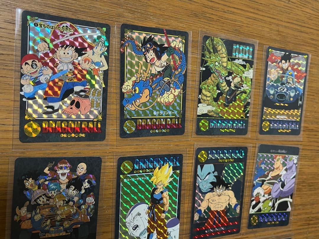 ドラゴンボール　カードダス　ビジュアルアドベンチャー　キラ　ホロカード12枚