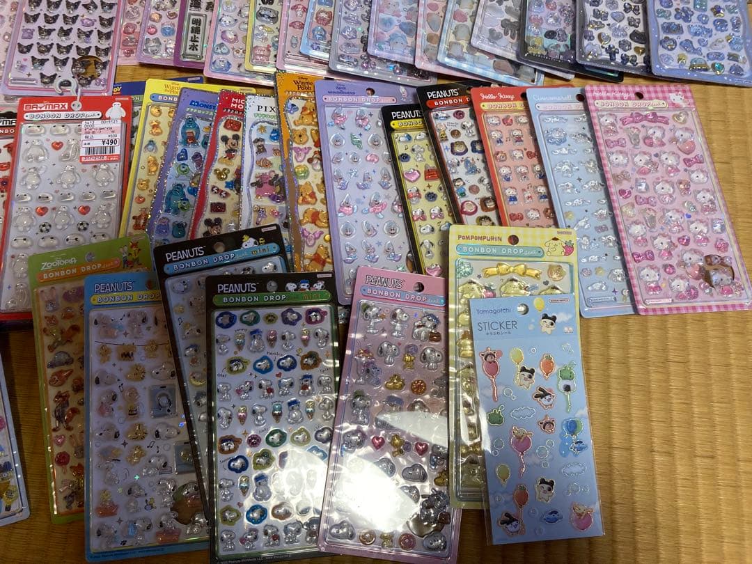 正規品 ボンボンドロップシール プチドロ うるちゅる 62枚 まとめ売り