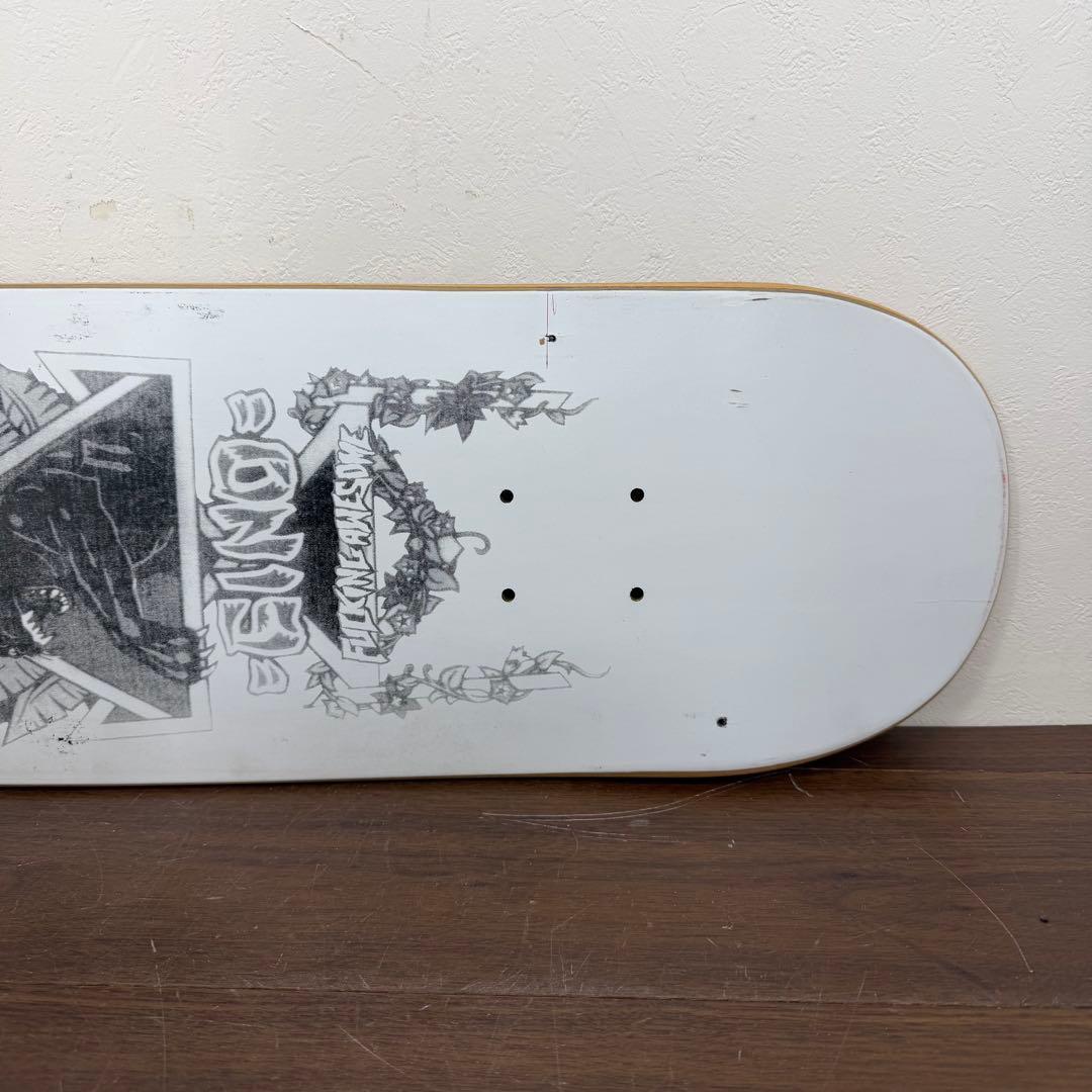 FCK10 ファッキングオーサム スケートボード デッキ 80.5cm ホワイト