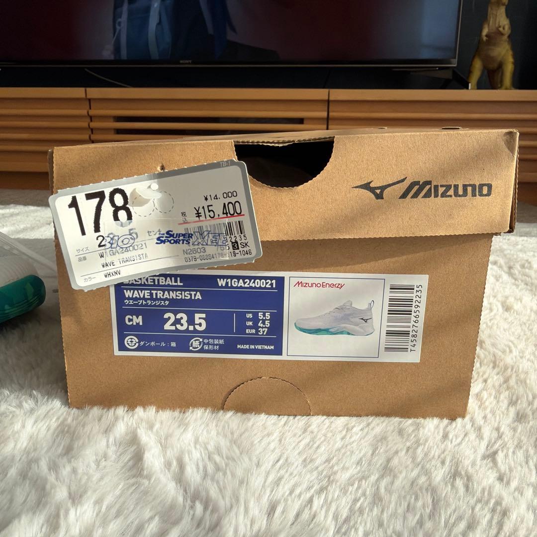 Mizuno Wave Transista テニスシューズ 23.5cm