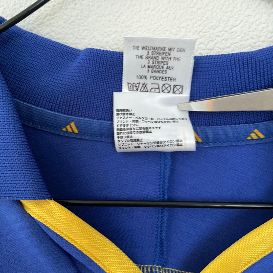 美品サッカーW杯スウェーデン代表 ホーム ユニフォーム黄色青色adidas