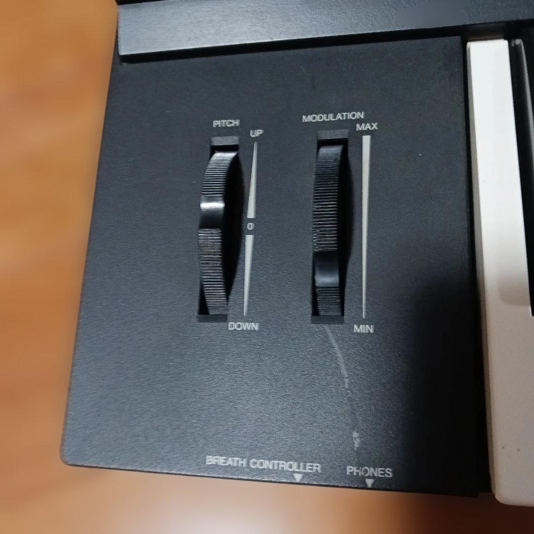 YAMAHA DX7 II-D ジャンク　譜面台　ソフトケース付き