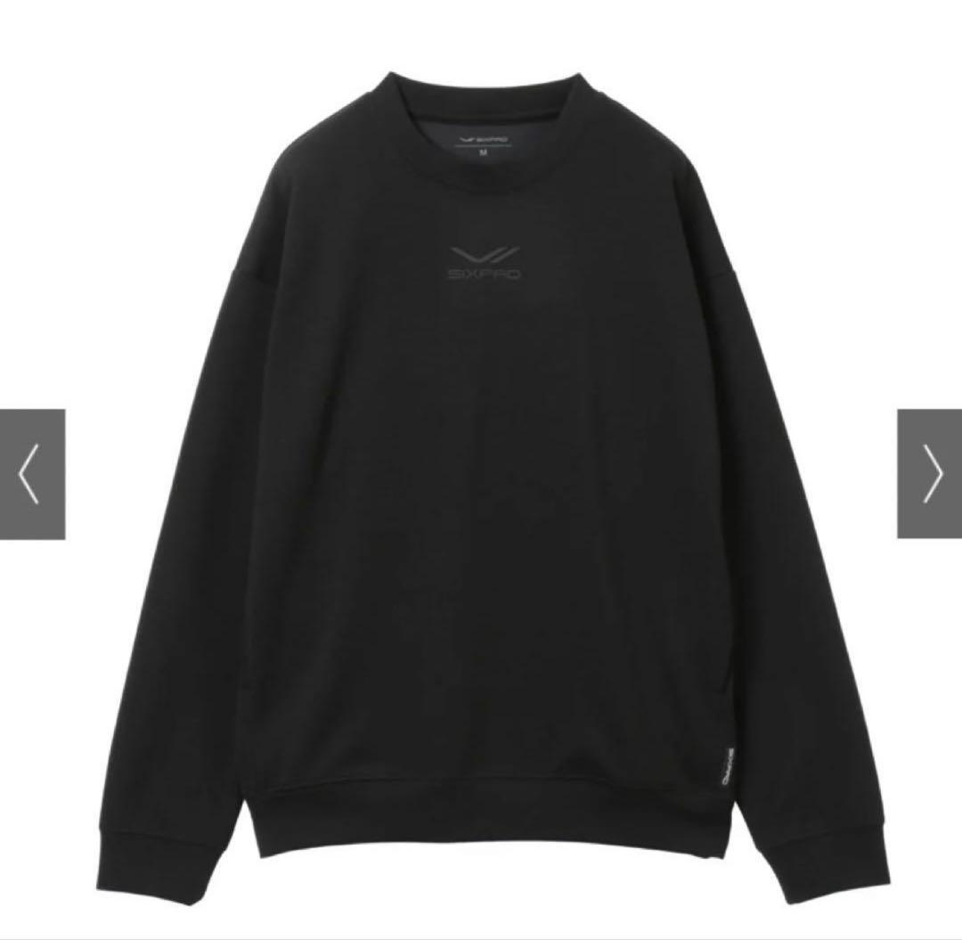 黒M 完売品　定価13200円　エムティージー シックスパッド トレーナー