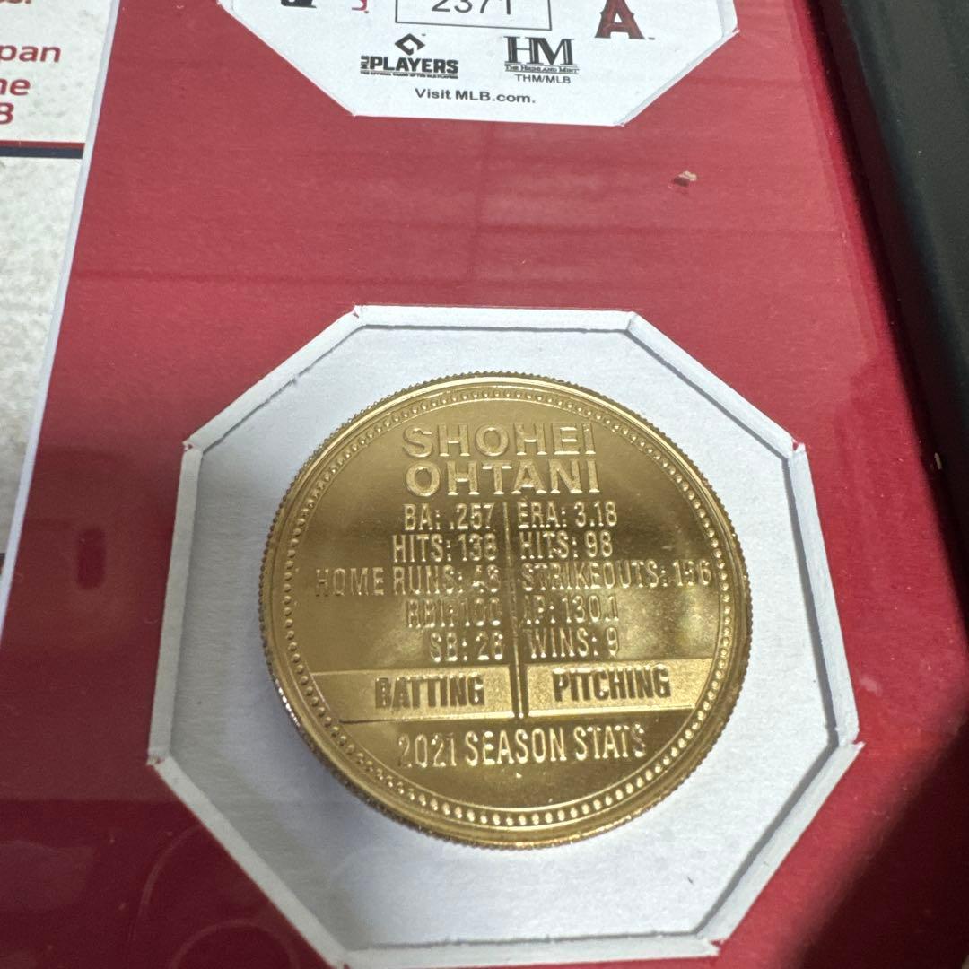 大谷翔平 2021年MVP記念 ２フォトミント（数量限定：3,000個）