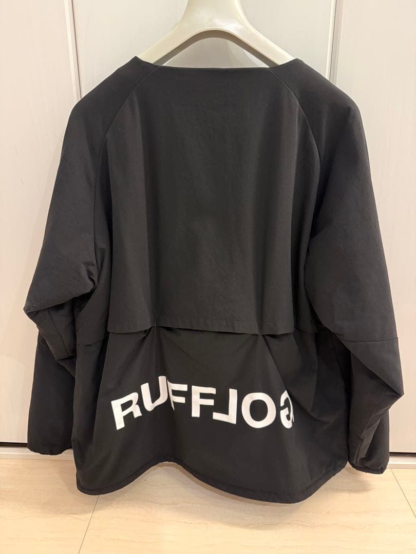 RUFFLOG ノーカラー 中綿ジャケット