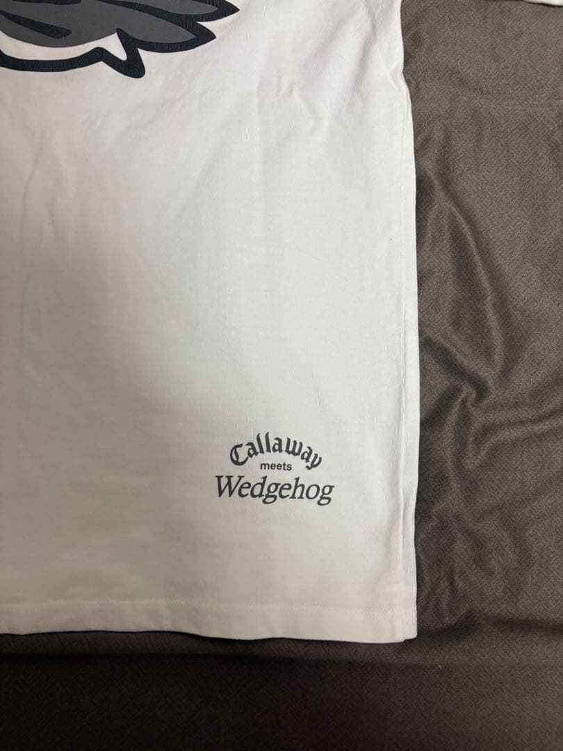 Callaway Wedgehog ゴルフシャツ ホワイト　L
