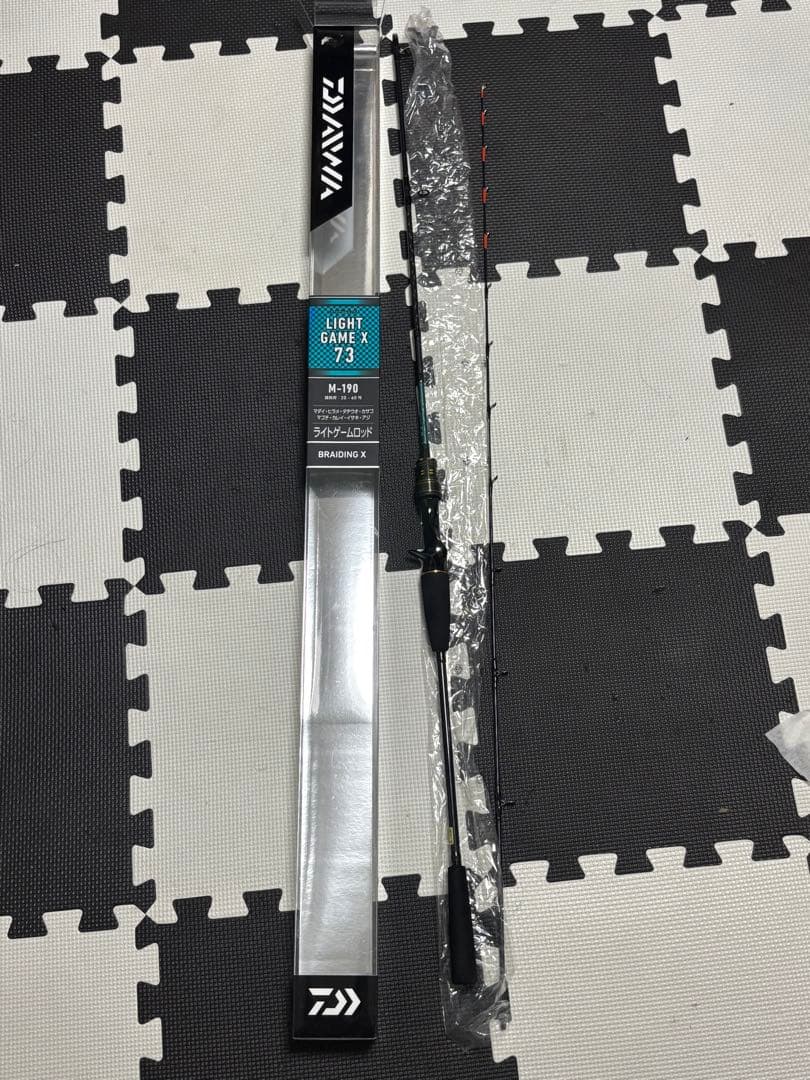 極美品　ダイワ　DAIWA LIGHT GAME X M-190 73 ロッド