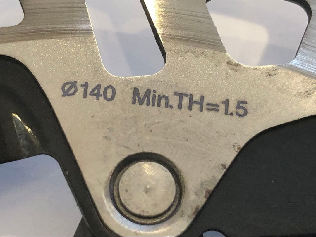 デュラエース　ブレーキディスク 160mm/140mm フロント美品 Rも使用可