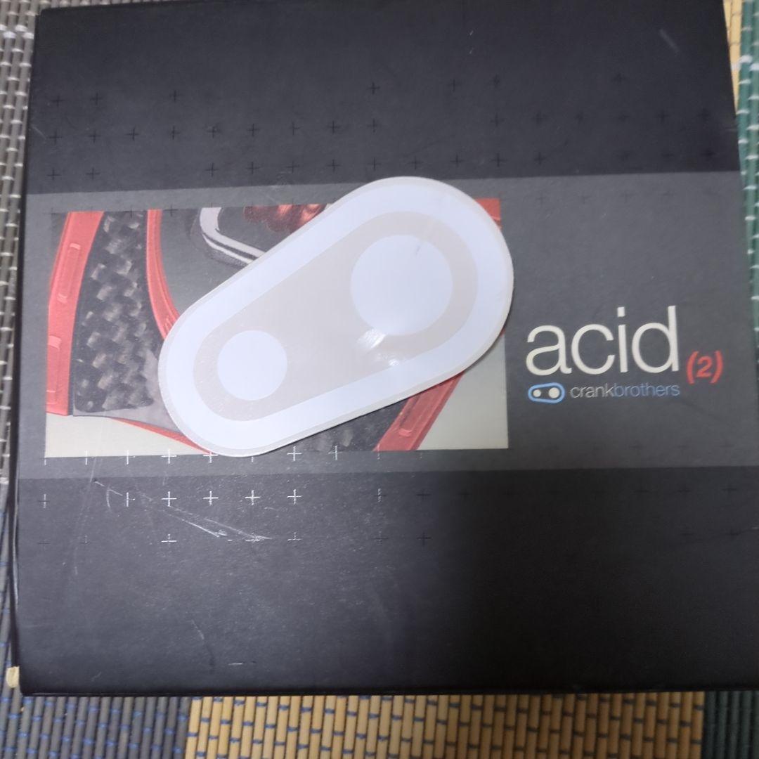 crankbrothers ACID2 RED MTB ペダル