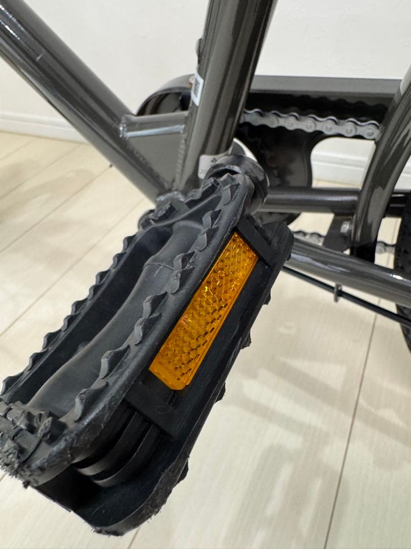 ブリヂストン　ビッケ(bikke) 22インチ子供用自転車(ダークグレー)