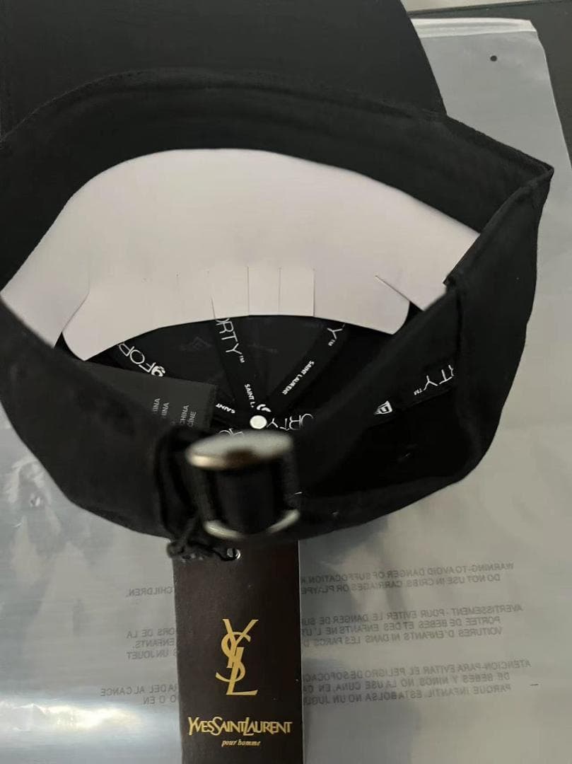 Yves Saint Laurent 9FORTY キャップ ブラック