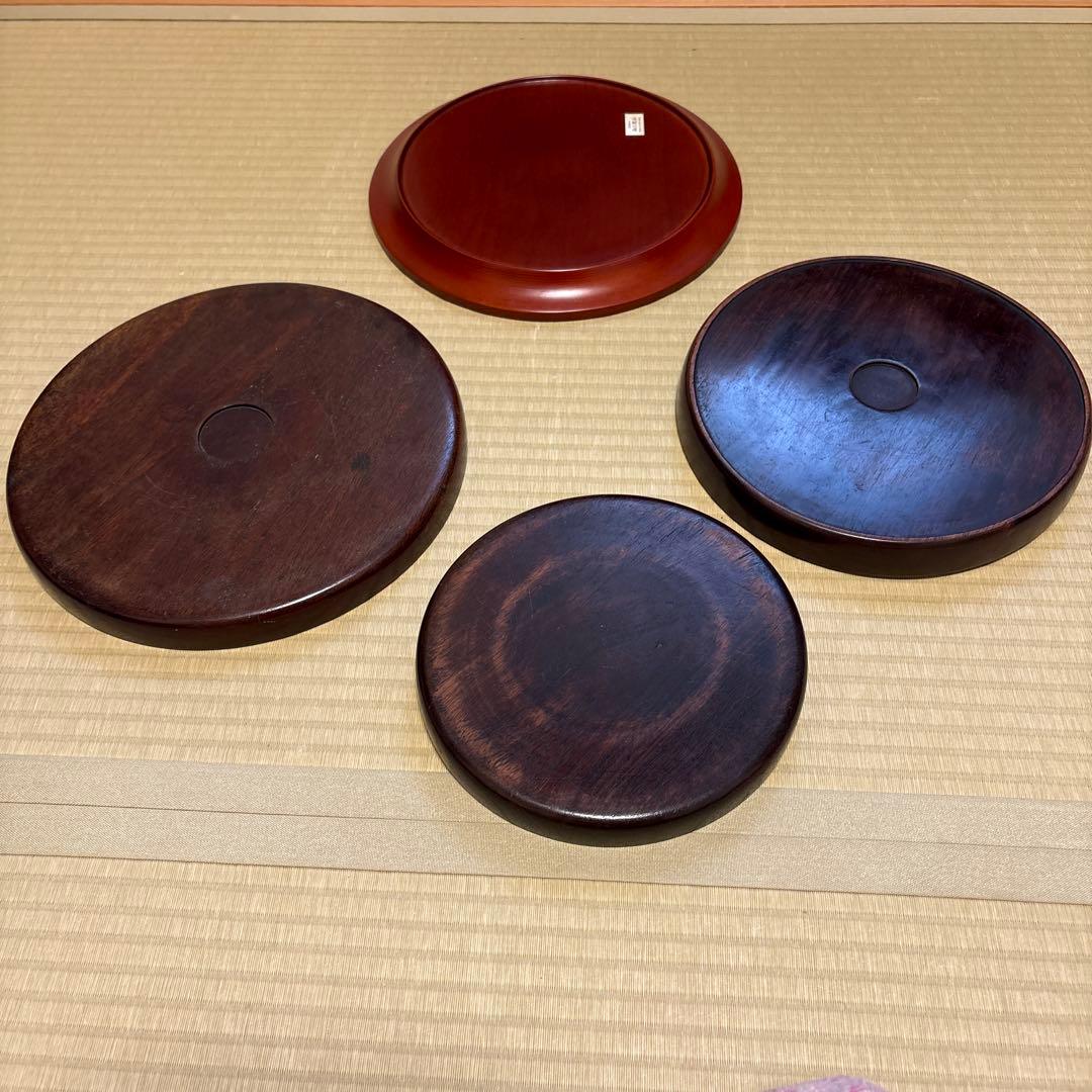 お盆4点セット　天然木