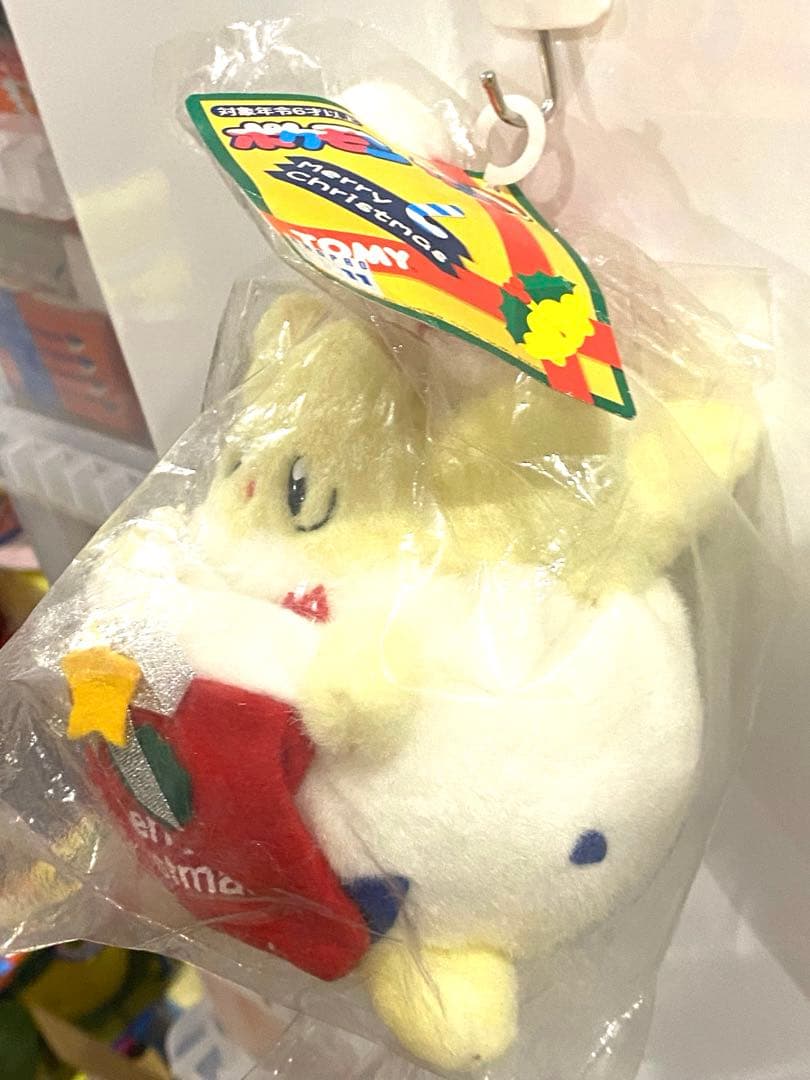 絶版当時物！ビンテージポケモンぬいぐるみトゲピー靴下タグ付•新品未開封未展示品