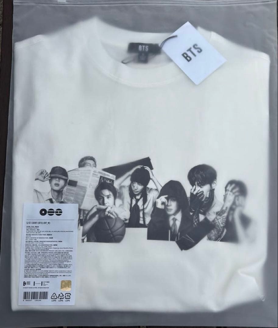 BTS 韓国 ポップアップ ARIRANG アリラン Tシャツ 全員 ver M