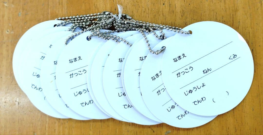 ロート 目薬 付属品 ドラゴンボール ネームプレート 名札 12枚セット