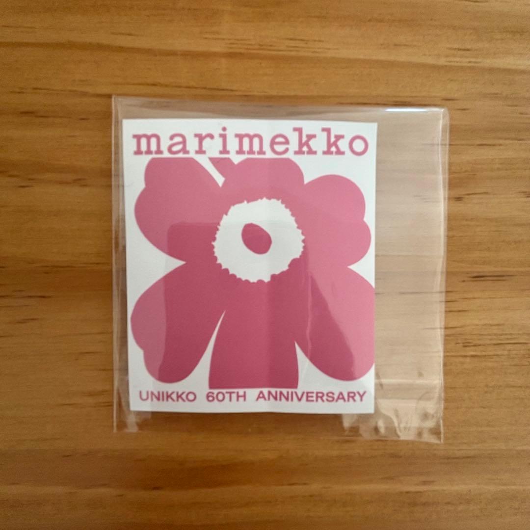 新品 ❤︎ マリメッコ ウニッコ 60th プレート ステッカー セット 完売品