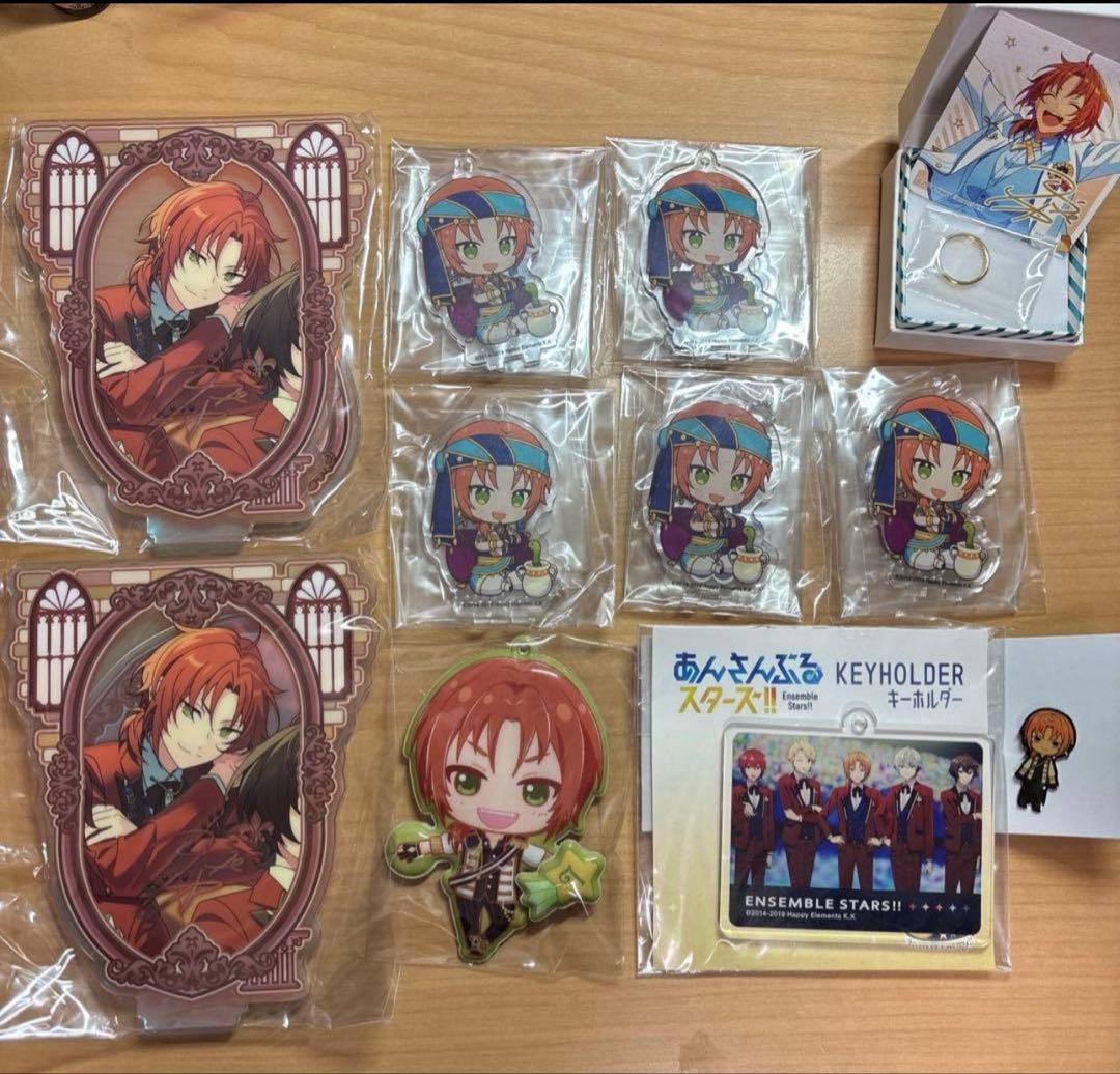 あんスタ★あんさんぶるスターズ★缶バッジ★指輪★アクスタ★アクキー★月永レオ
