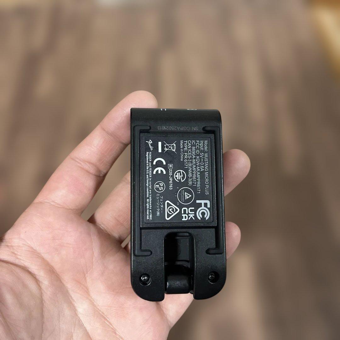 美品アンプ変換アダプター付属Fender Mustang Micro Plus