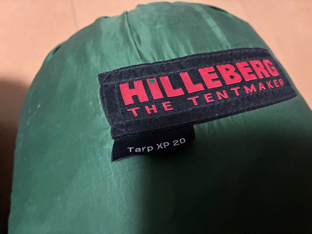 HILLEBERG ヒルバーグTarp XP 20 2個セット