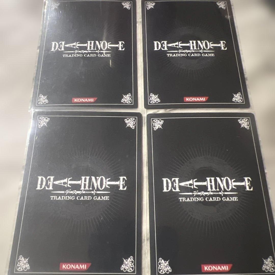 DEATH NOTE トレーディングカードセット　4枚　(デスノート)