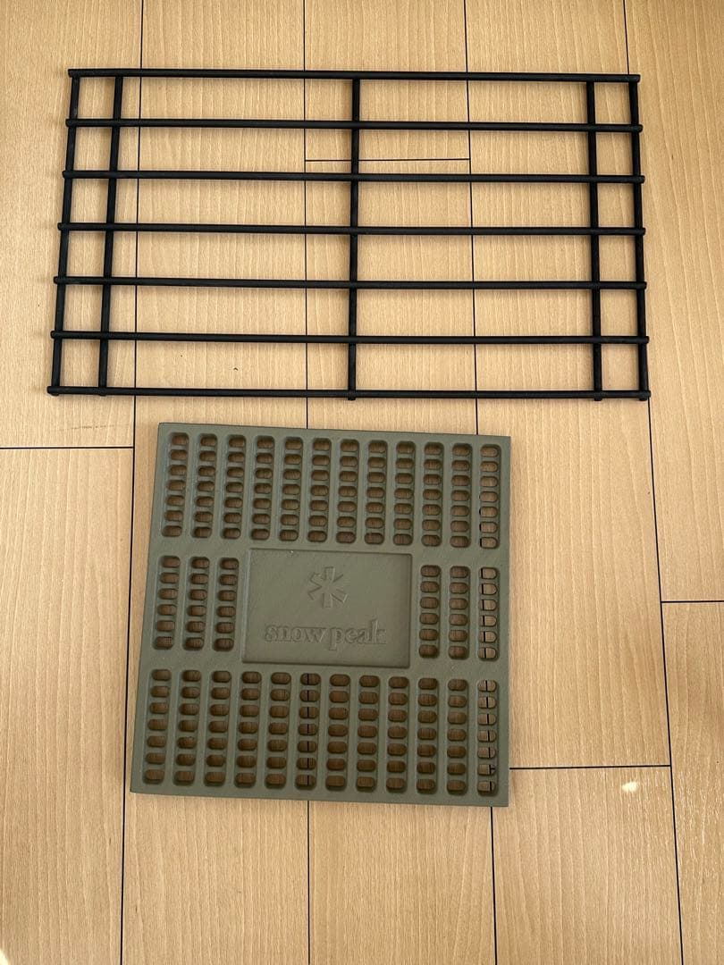 スノーピーク 焚き火台Lスターターキット＋グリルブリッジ＋ベースプレートスタンド