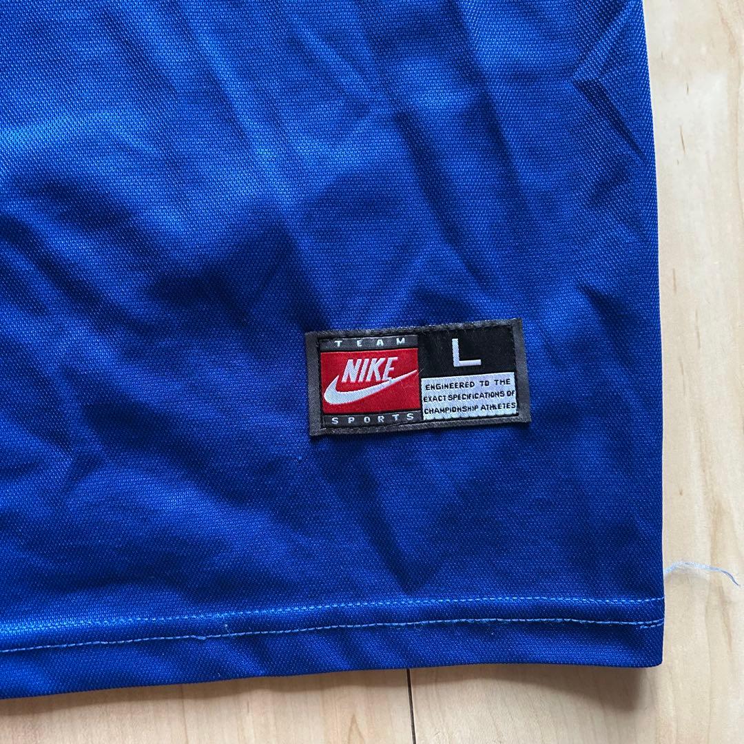 Nike RIVALDO 10 青シャツ L ブラジル代表アウェイユニフォーム