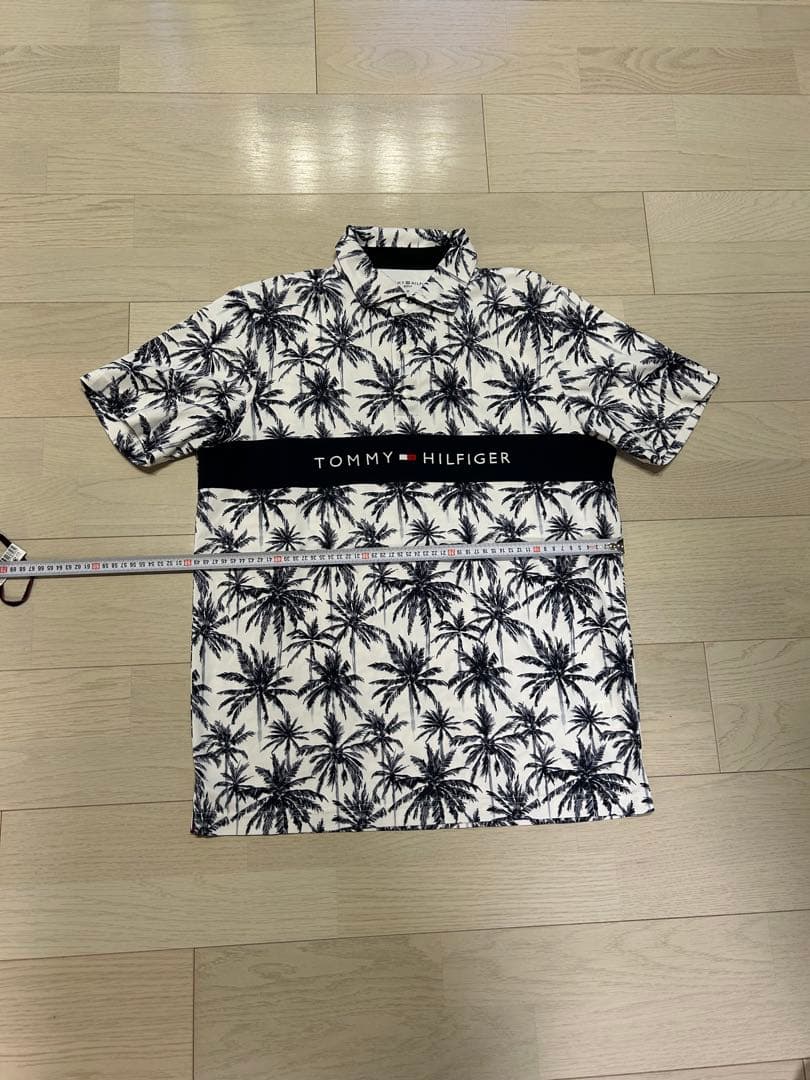 美品   GOLF 総柄 ポロシャツ Mサイズ