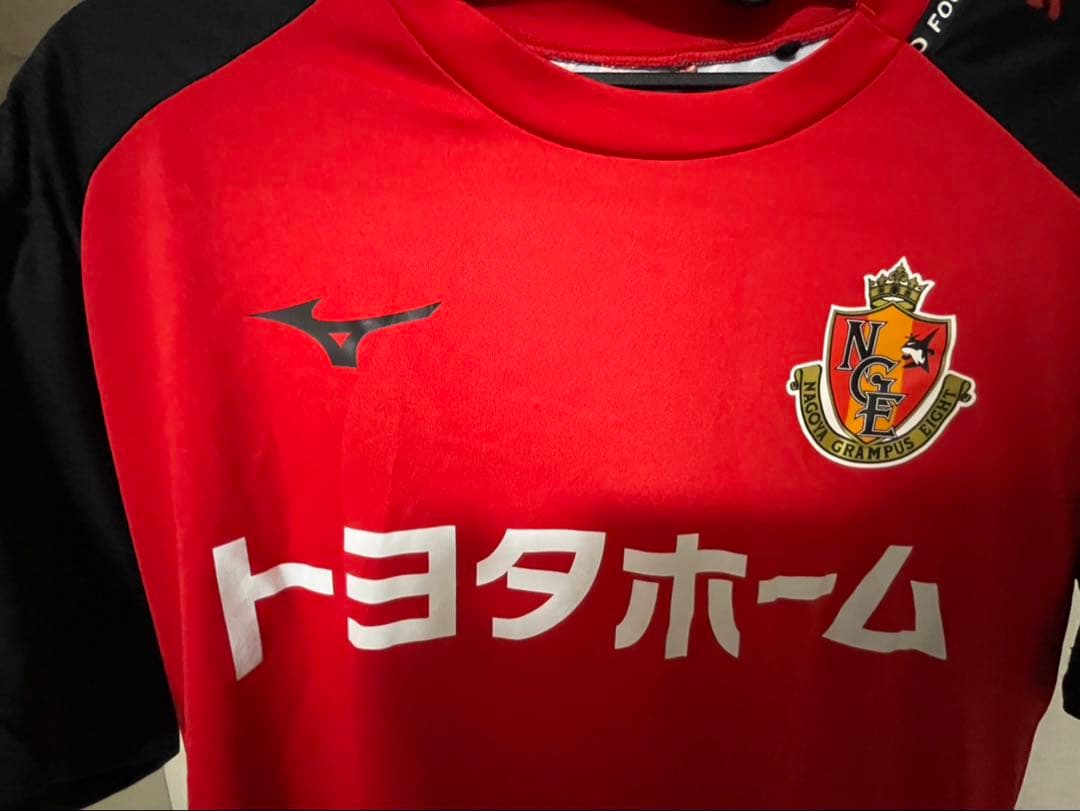 名古屋グランパス　ウェア　Mサイズ　スポンサー