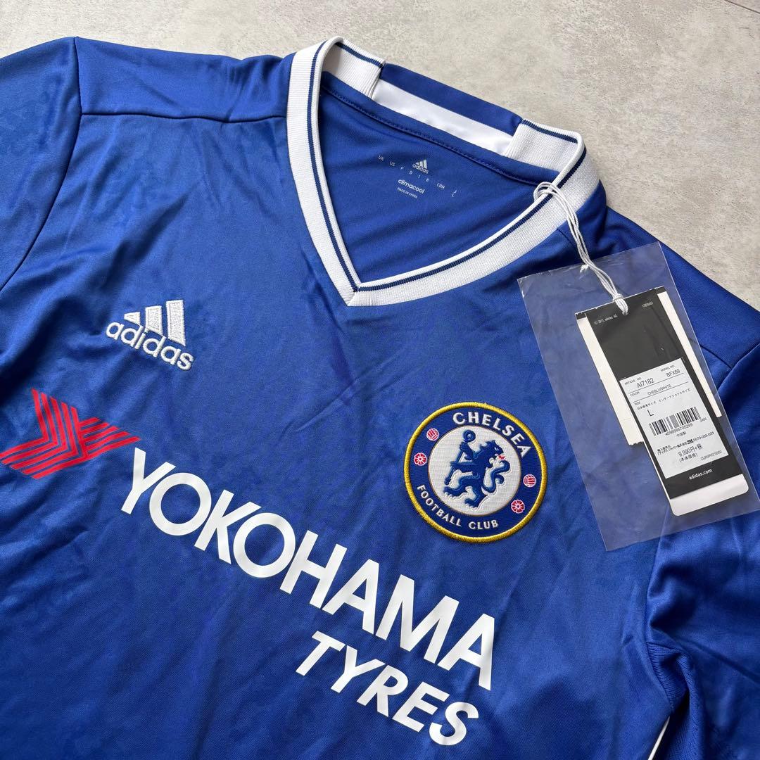 未使用 タグ付き 2016-17 チェルシーユニフォーム アディダス Lサイズ