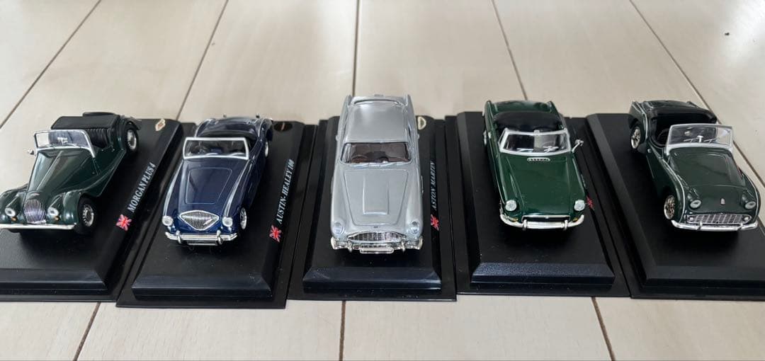 Morgan Plus　Triumph　モーガン　英国クラシックカー5台セット