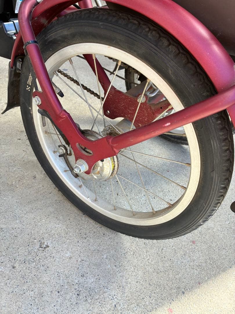 ブリヂストン電動三輪アシストスト自転車