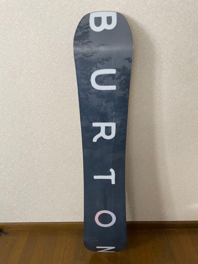 BURTON スノーボード グレー フィールグッド　152 feel good