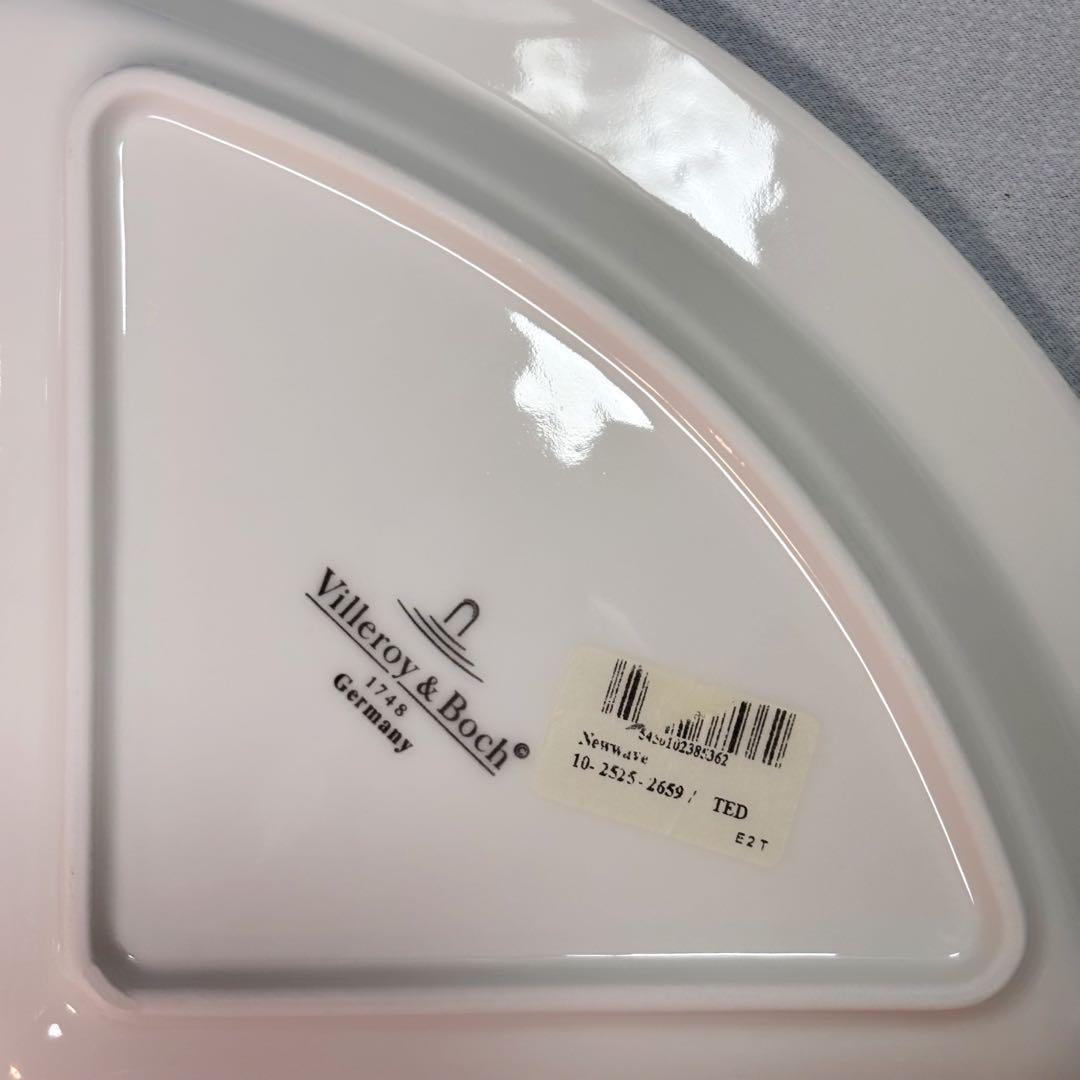 新品 Villeroy & Boch ビレロイ&ボッホ 三角形プレート 2枚