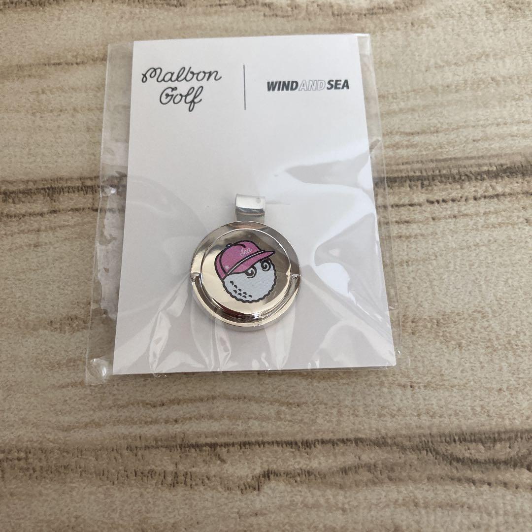 ラウンド用品・アクセサリー Wind and sea MALBON GOLF MARKER / L