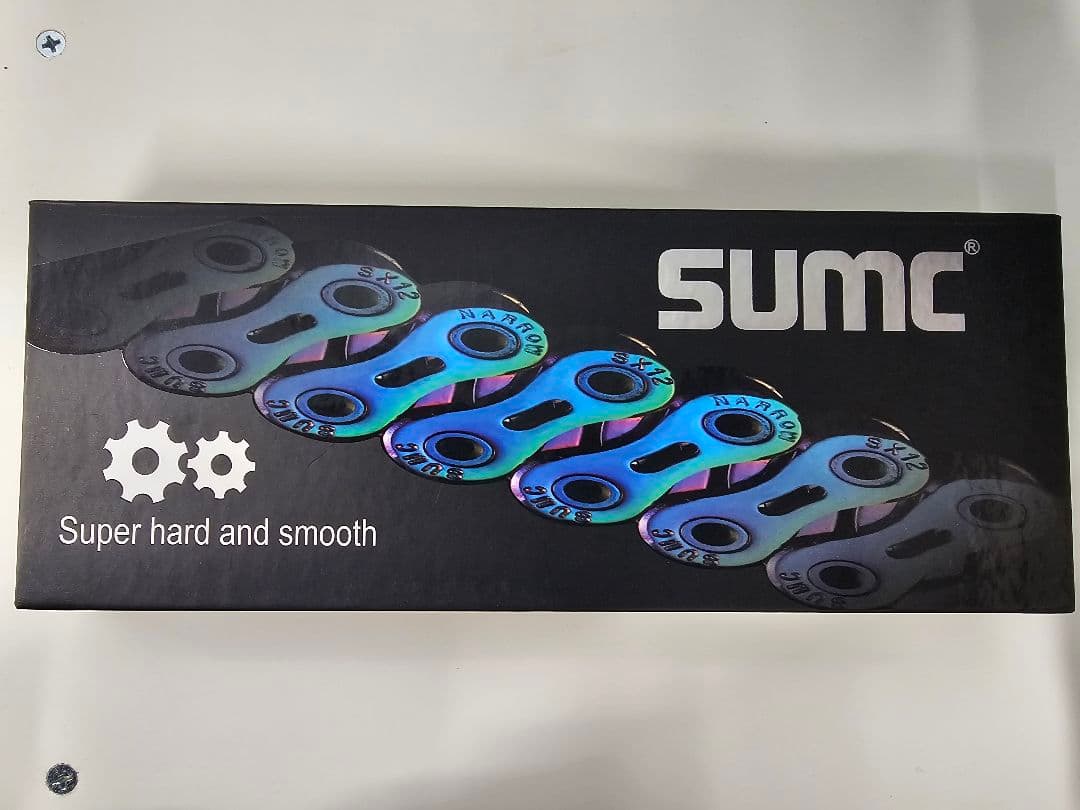 SUMC SX11SL レッドレインボーカラーチェーン