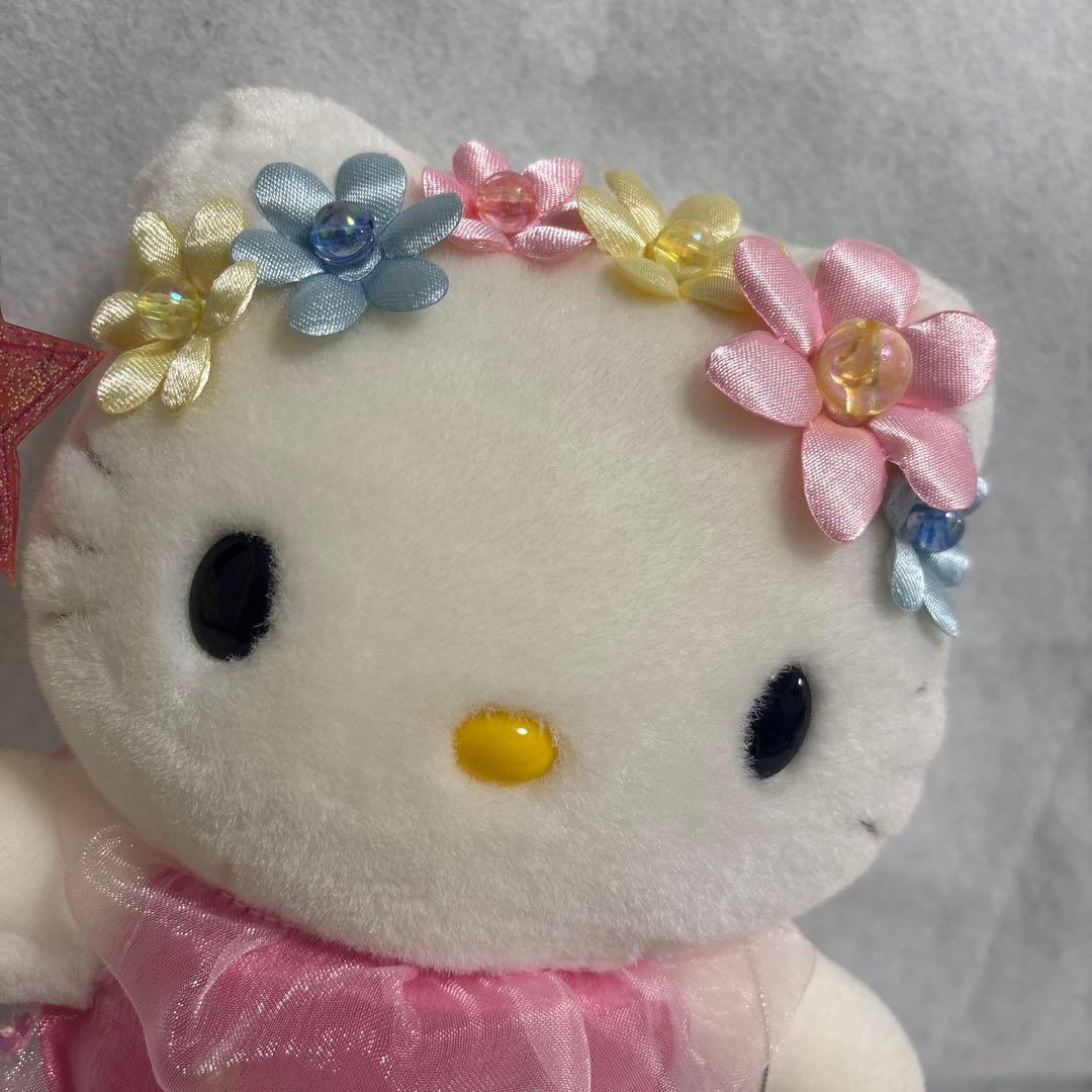サンリオ　ハローキティ　フェアリー　ぬいぐるみ　レトロ