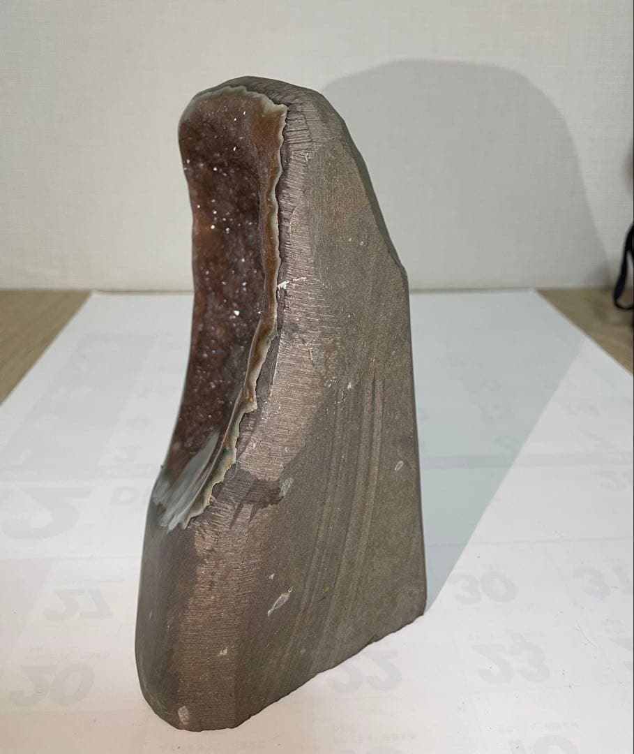 レッドアメジスト ドーム 浄化 幸運 魔除 パワーストーン 風水晶 約2.1キロ