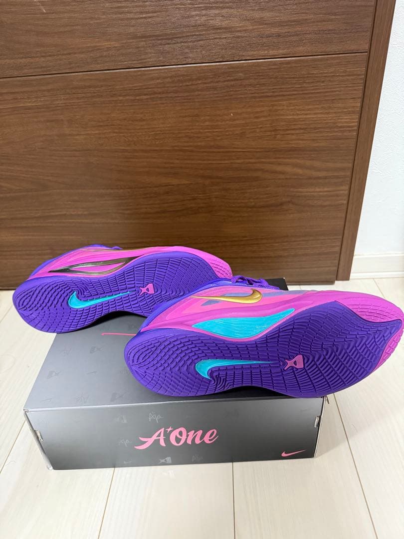 タイムセールNike Ajaモデル　A'ONE EPエーワン幅広モデル27cm