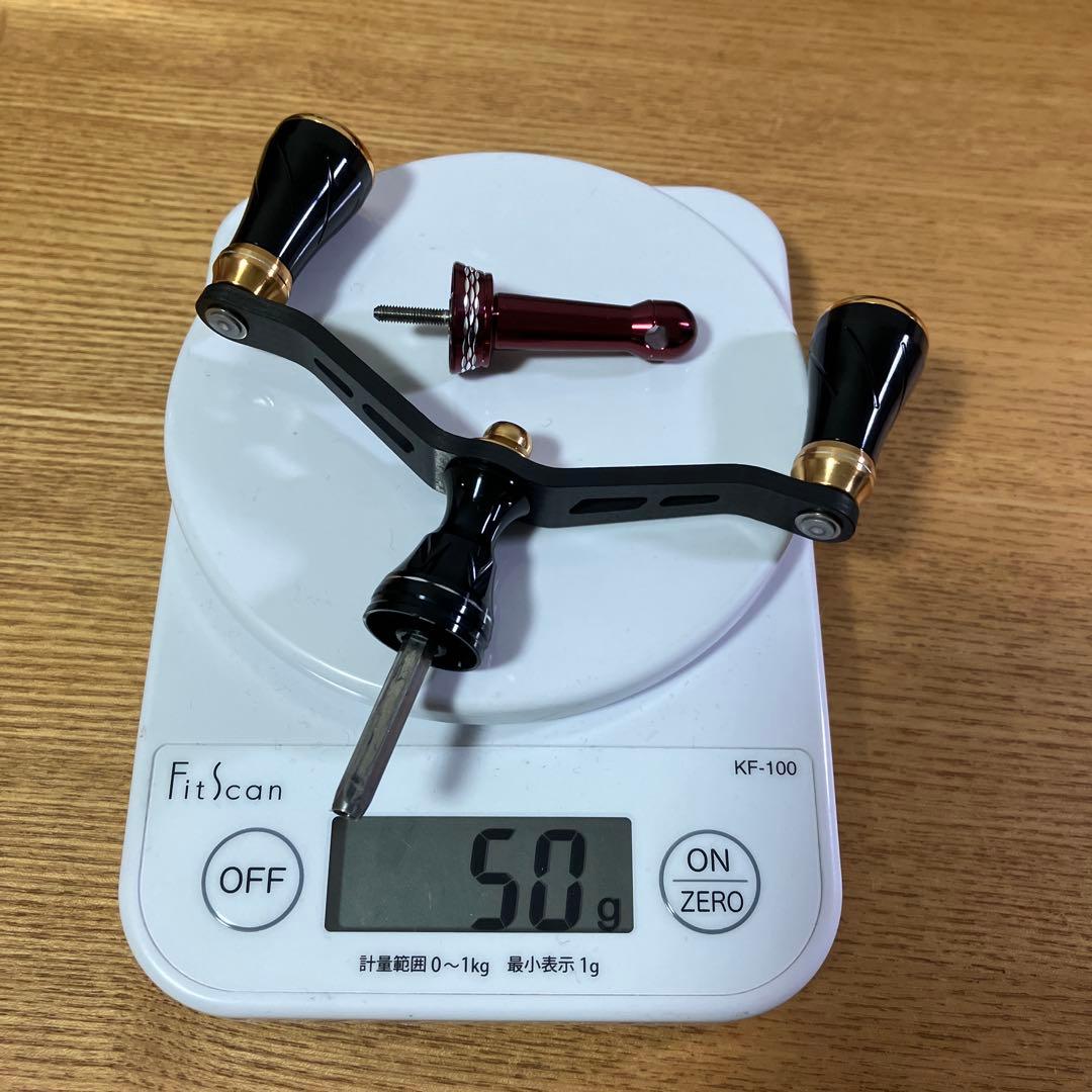 未使用美品　ゴメクサス　ダイワ用　ダブルハンドル　6角軸　スタンド　セット