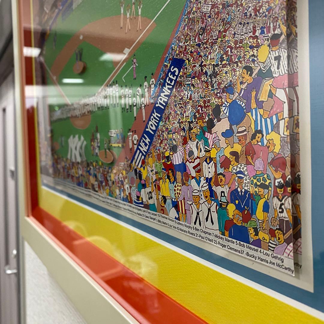 75cm特大 Yankee Stadium 3Dアート Al Schreiber