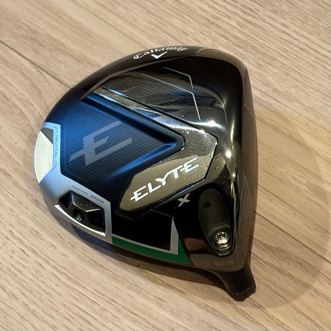 キャロウェイ ELYTE X ドライバー ヘッド 10.5°