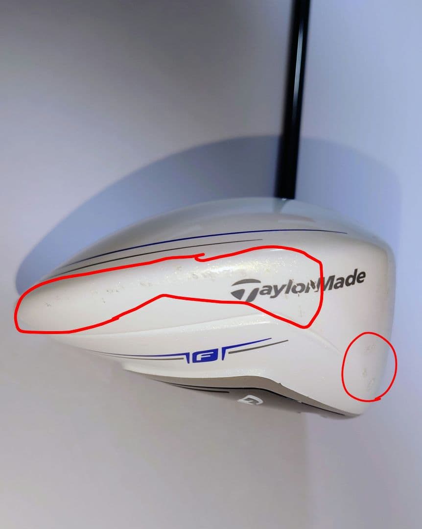 お年玉　飛ばせる　TaylorMade1W GLOIRE 　 ホワイト