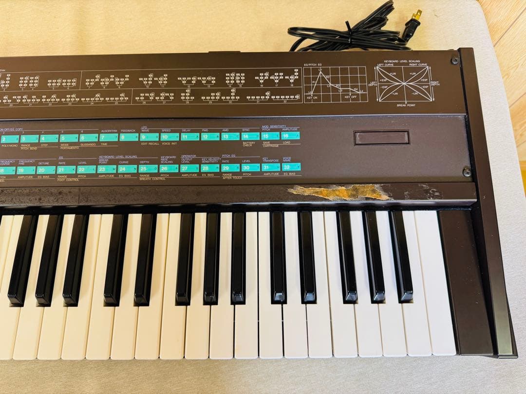 YAMAHA ヤマハ DX7 デジタルシンセサイザー