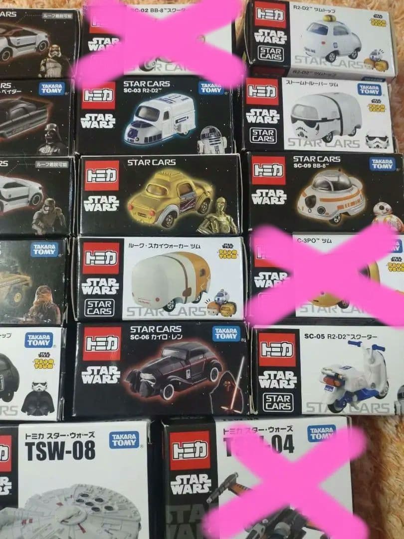 スター・ウォーズ　トミカ16点セット