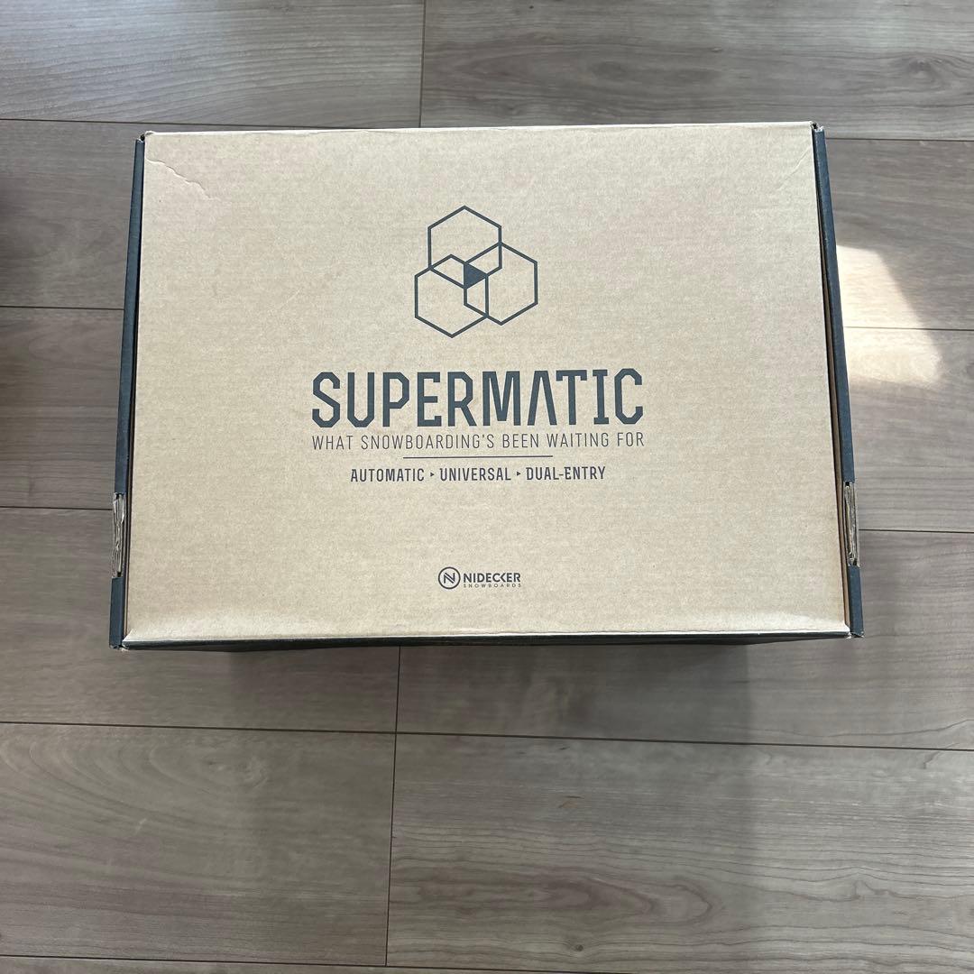 Nidecker SUPER MATIC 自動式ビンディング　Mサイズ　オリーブ