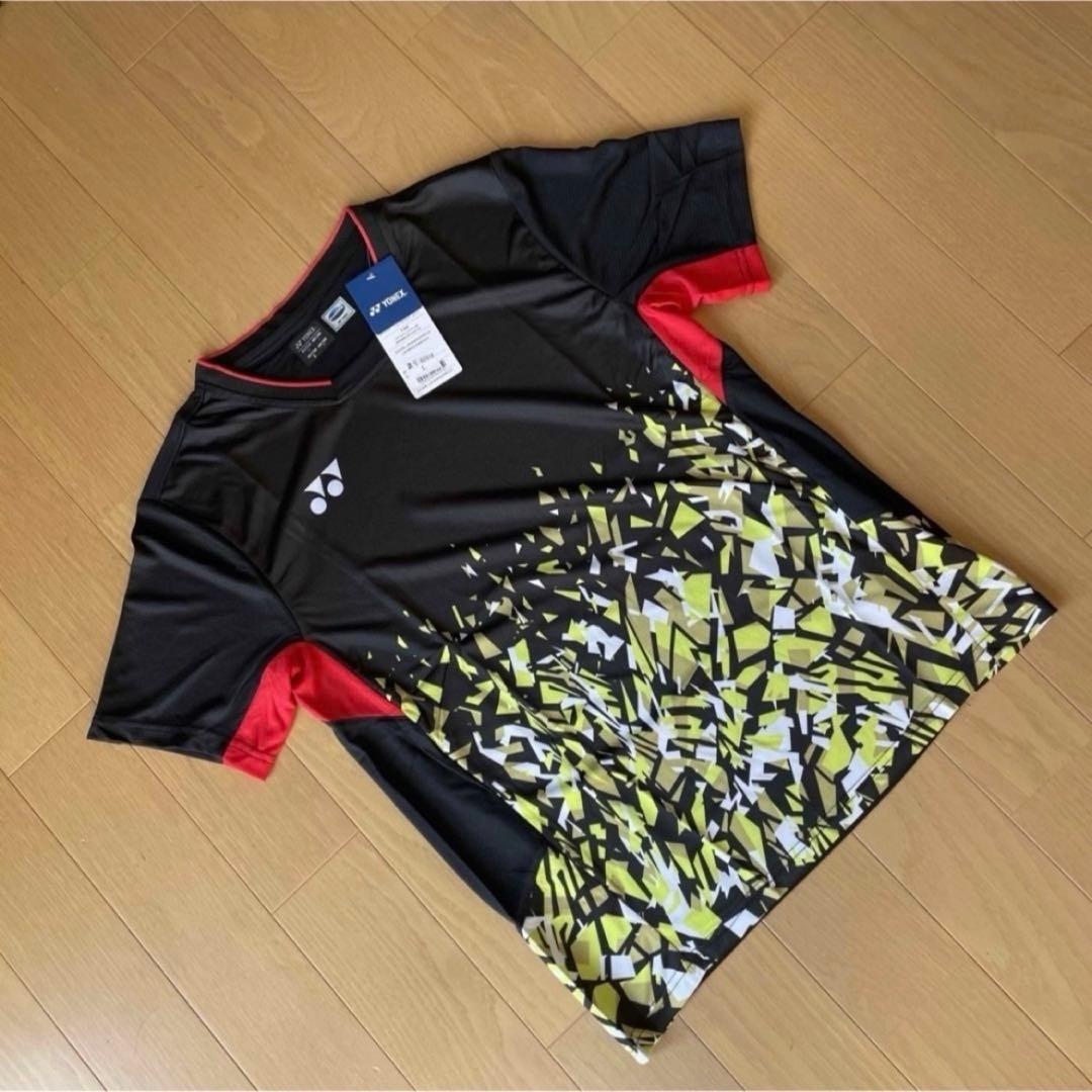 ヨネックス　YONEX 日本代表モデルゲームシャツ　新品　サイズXLブラック