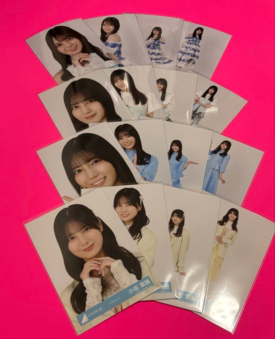 小坂菜緒　日向坂46 生写真　ひな誕祭　ツアー　JOYFUL パステル　コンプ