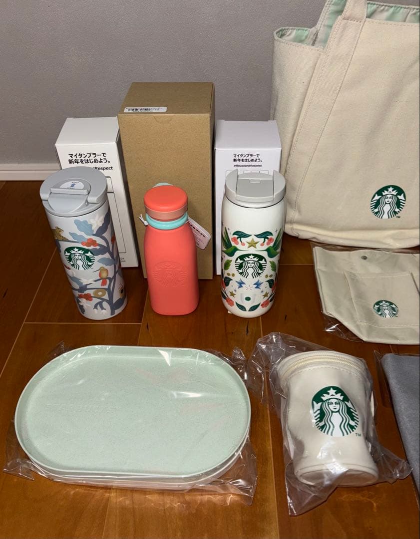 STARBUCKS スターバックス　10点　タンブラー トート　スタバ　福袋